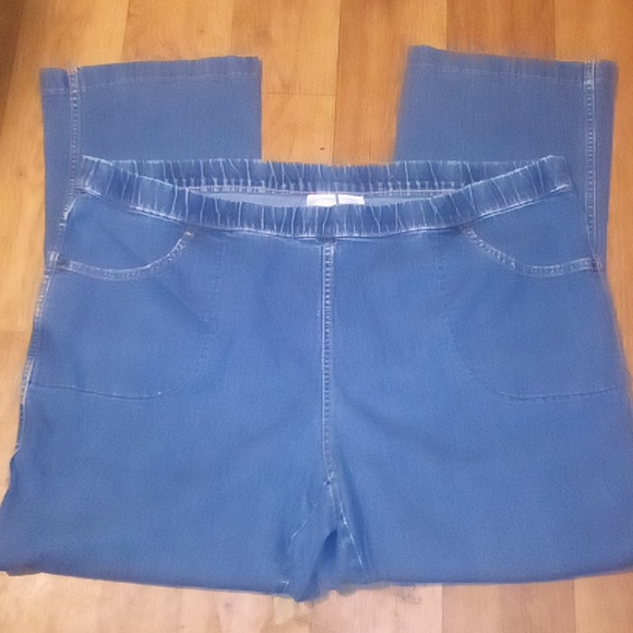 EUC "Terra&Sky\JustMySize" bundle of 5 pair stretch waistband denim jeans - Picture 10 of 11